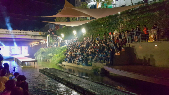 지난 2018년 열렸던 청계 라이브 패션쇼. 서울시설공단 제공
