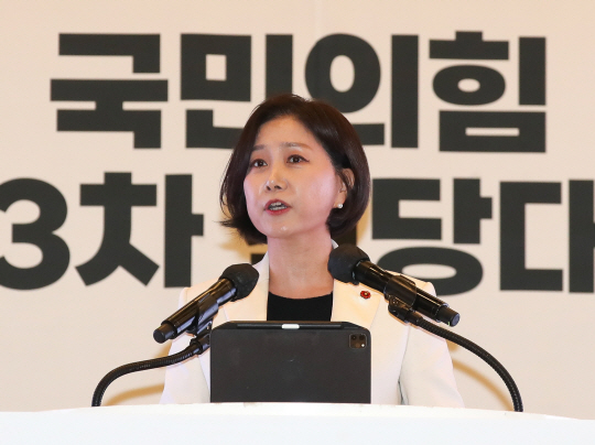 허은아 국민의힘 의원. 뉴시스