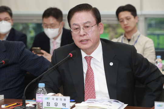 국회 행정안전위원회 정우택 국민의힘 의원(국회부의장). 정 의원실 제공.