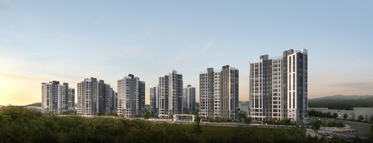 원주 동문 디 이스트 투시도. 동문건설 제공