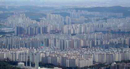 경기도의 아파트 단지. 경기도 공동취재단