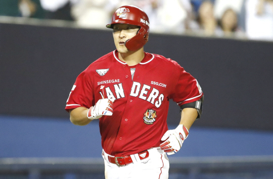 SSG의 하재훈. 뉴시스