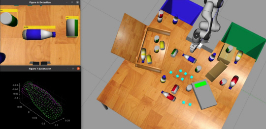 UOS-Robotics팀 예선 대회 장면. 서울시립대 제공