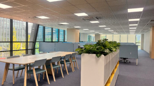 3일 새롭게 문을 여는 판교 거점오피스 모습. 포스코그룹 제공