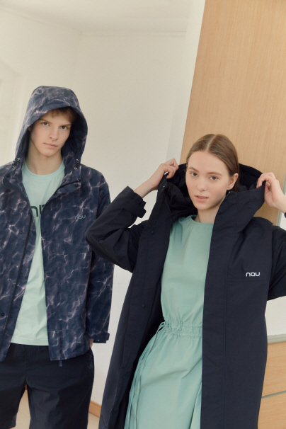 아웃도어 브랜드 나우(nau) ‘레인 컬렉션’. 블랙야크 제공