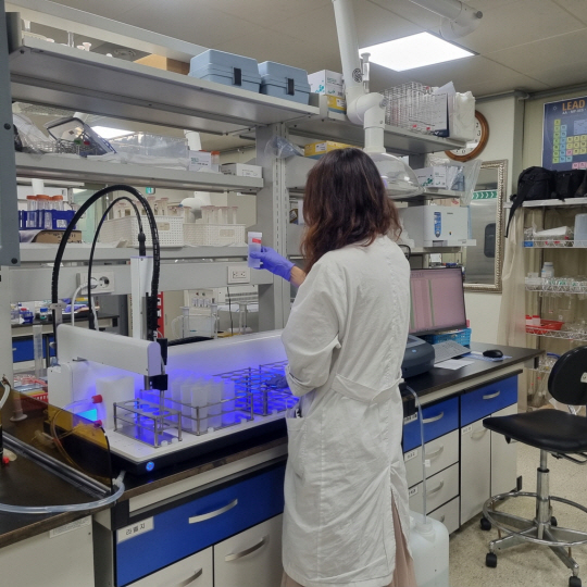 수돗물 수질검사 현장. 고양시청 제공