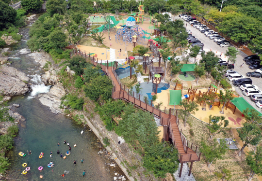 경남 밀양시 단장면 위치한 우리아이마음놀이터 전경. 밀양시청 제공