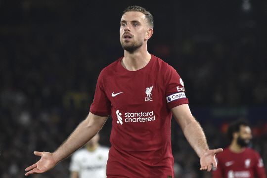 리버풀의 조던 헨더슨. AP뉴시스