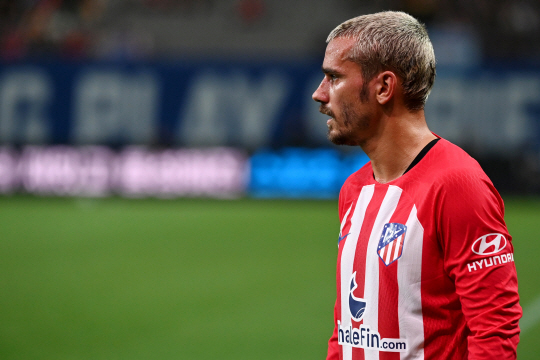 AT마드리드 앙투안 그리즈만이 코너킥을 준비하고 있다. 문호남 기자