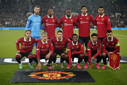 맨유 선수들.AP뉴시스