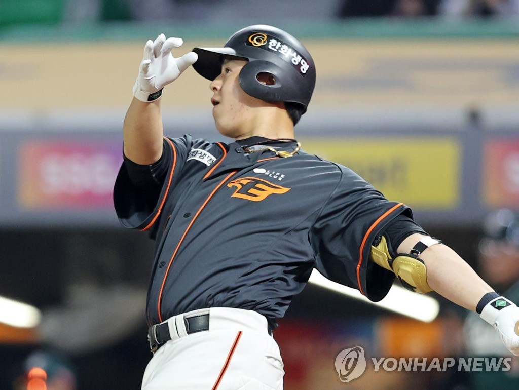 한화 이글스 젊은 거포 노시환[한화 이글스 제공. 재판매 및 DB 금지]