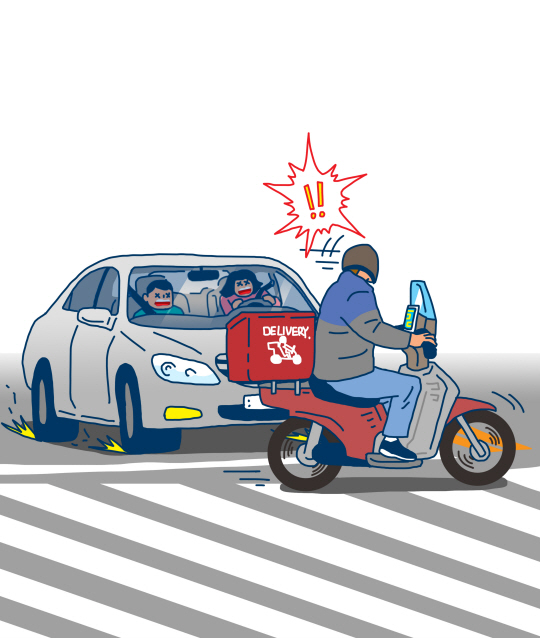 오토바이 사고 이미지. 게티이미지뱅크 제공