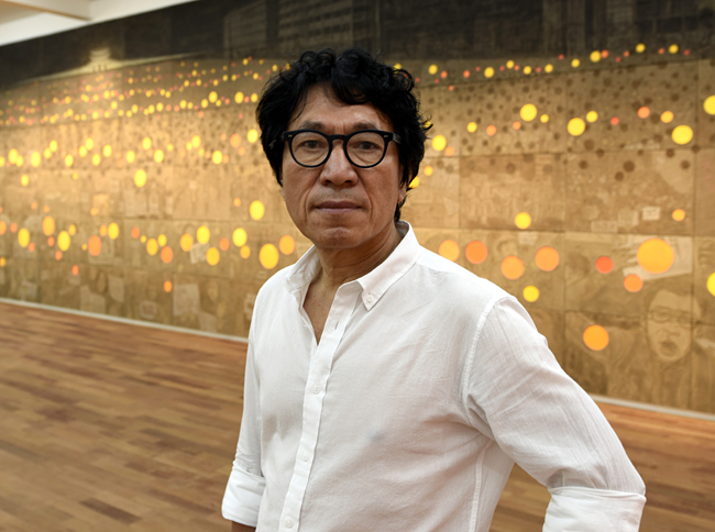 임옥상 화백. 뉴시스