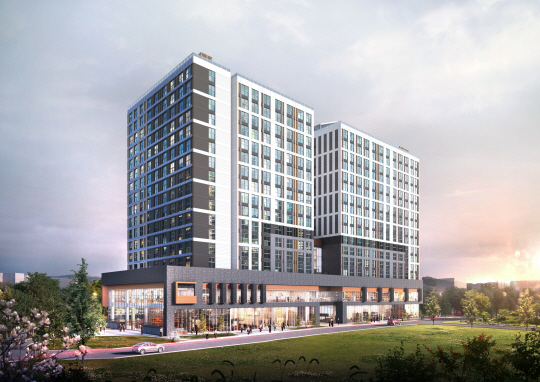 서울 마포구 염리동 청년안심주택 투시도. 요진건설 제공