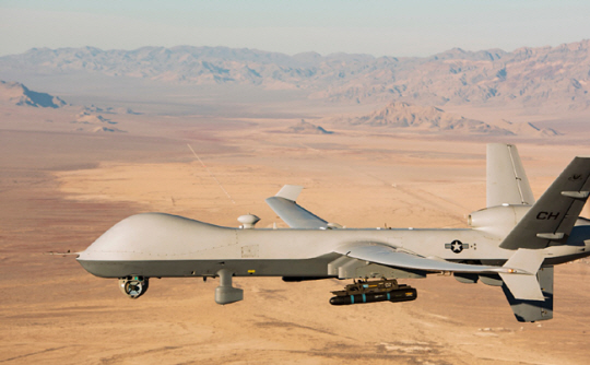 미군 무인기 MQ-9 리퍼. 미 공군 홈페이지 캡처