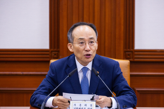 추경호 부총리 겸 기획재정부 장관. 연합뉴스