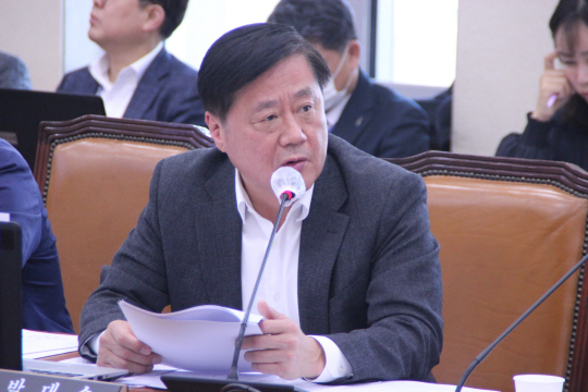 국회 환경노동위원회 소속 박대수 국민의힘 의원. 박대수 의원실 제공.