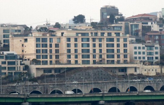 파르크한남 전경. 뉴시스