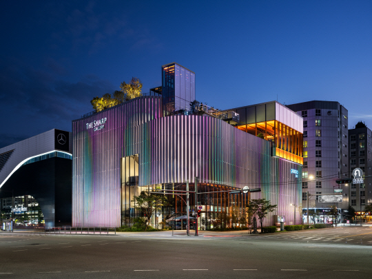 서울 강남구 자곡동 더샵갤러리 2.0 전경. 포스코이앤씨 제공