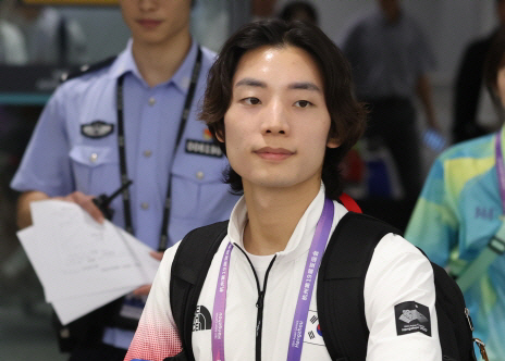 사격대표팀의 송종호. 뉴시스