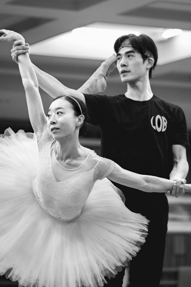 발레 ‘백조의 호수’ 리허설.  서울문화재단 제공