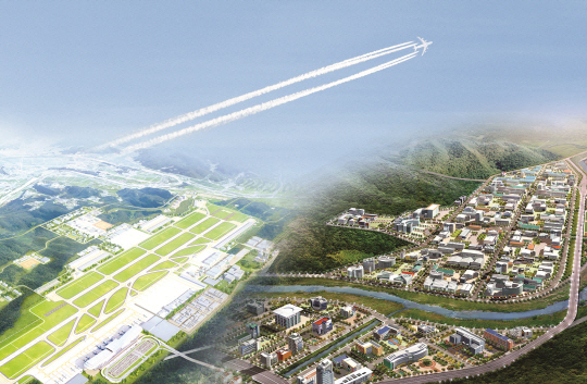 대구경북(TK) 신공항 조감도. 경북도청 제공
