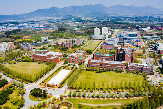 지스트 캠퍼스 전경. 지스트 제공