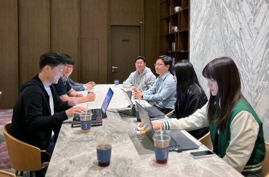 호반건설의 상반기 워케이션 진행 모습. 호반건설 제공