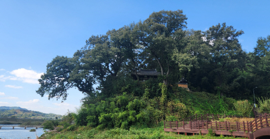 곡성 함허정 일원. 사진제공=문화재청