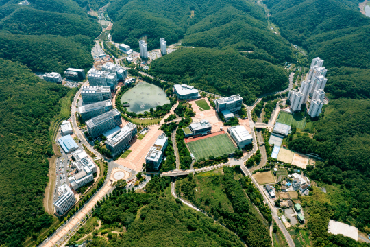 울산과학기술원(UNIST) 전경.
