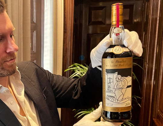 19일 영국 런던 소더비에서 팔린 맥캘란 1926. AFP 연합뉴스