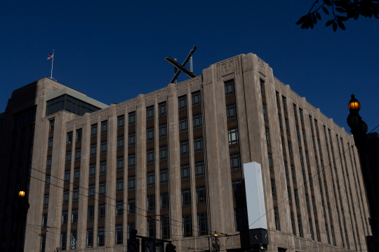 엑스 본사 건물. 로이터 연합뉴스