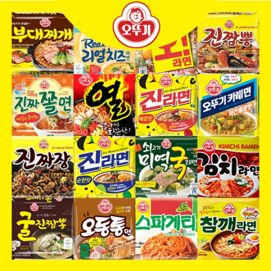 오뚜기의 대표 제품들. 문화일보 자료 사진