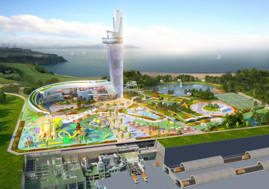 자원순환센터 조감도. 인천시청 제공