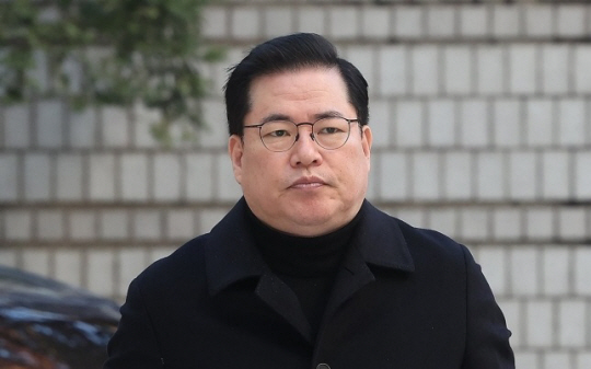 법정 향하는 유동규 전 본부장. 연합뉴스 자료사진