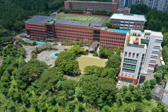 부산시교육청 전경.