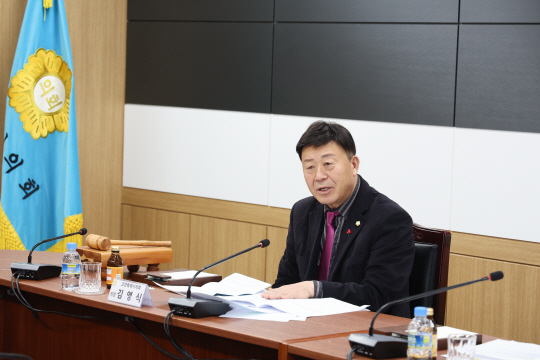 김영식 고양시의회 의장. 고양시의회 제공