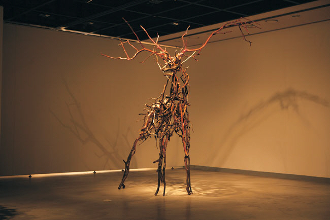 순수, 백일홍나무, 150×100×250(h)㎝, 2015.