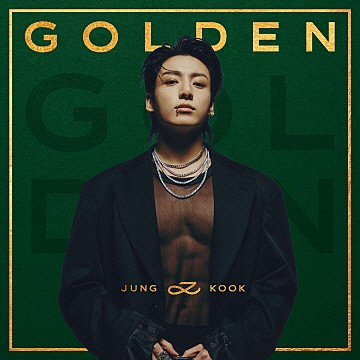 그룹 방탄소년단(BTS) 멤버 정국의 첫 솔로 앨범 ‘골든’(GOLDEN) 커버. 빅히트 뮤직 제공