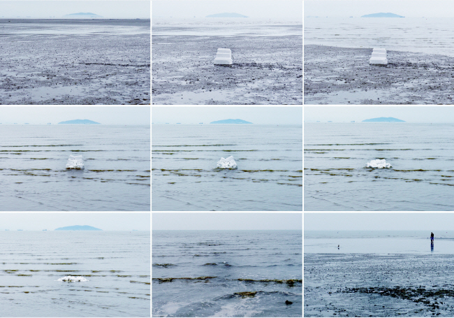 오유경 ‘소금 도시’, 2017, 영상. 크라운해태 제공