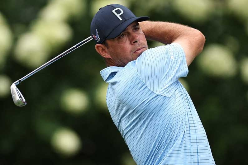 2023년 8월 윈덤 챔피언십에 출전한 우들랜드 [연합뉴스]