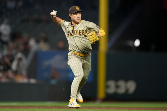 MLB 샌디에이고 파드리스의 김하성. AP뉴시스
