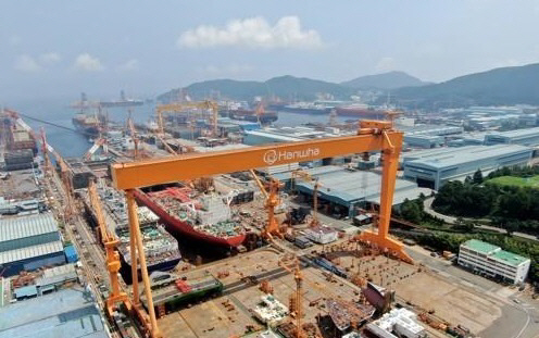 한화오션 거제사업장. 연합뉴스 자료사진