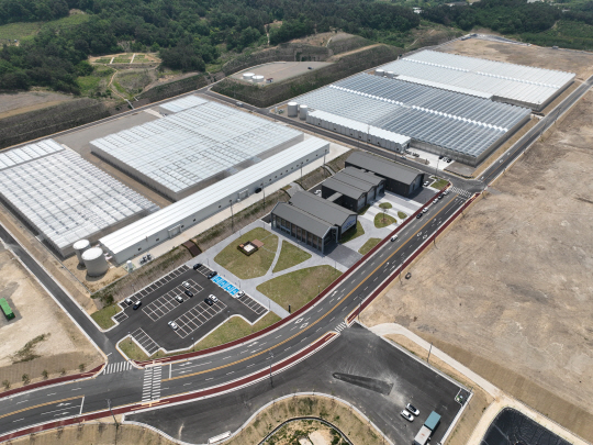 경북 상주시에 들어선 스마트팜혁신밸리 전경. 경북도청 제공