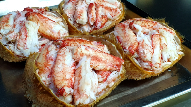 서울 연희동 ‘카덴’의 북방털게.