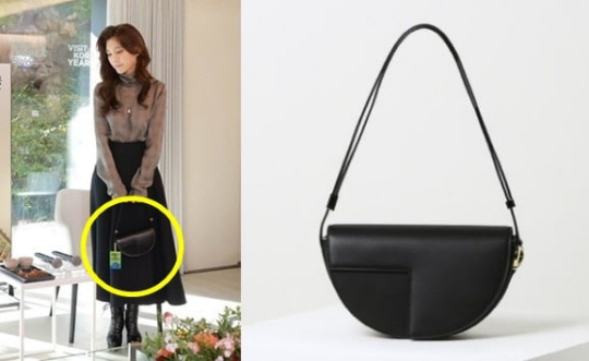 이부진 호텔신라 부사장이 지난해 11월 13일 열린 ‘2023∼2024 한국방문의 해’ 계기 관광 전략 간담회 참석 당시 착용한 브랜드 ‘빠투’의 검정 숄더백 ‘르 빠투 백 블랙’. 연합뉴스·LF