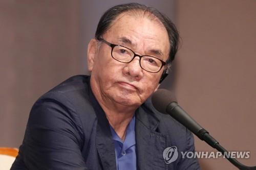 2019년 8월 12일 서울 중구 프레스센터에서 열린 2019 충북국제무예액션영화제 기자회견에 참석한 이두용 감독. 연합뉴스 자료사진