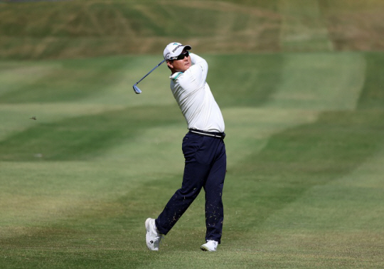 KPGA투어에서 경기하는 함정우. KPGA 제공