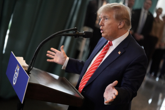 도널드 트럼프 전 미국 대통령. AP 연합뉴스