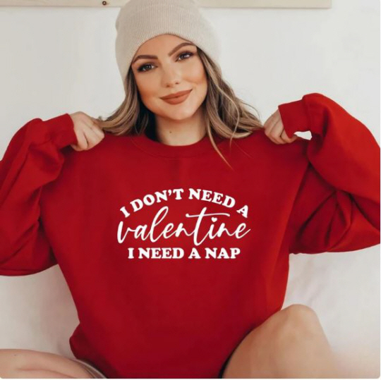 ‘안티 발렌타인데이’ 용품 중 하나인 티셔츠. 온라인 쇼핑몰 엣시 캡처